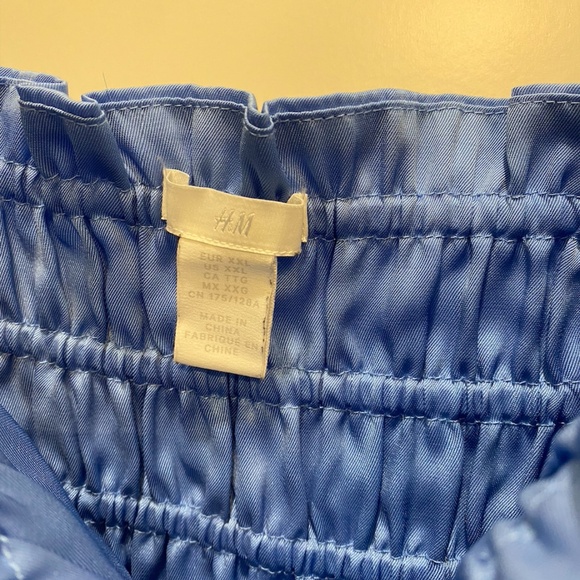 H&M - Blue Cropped Tank Top - Size 2XL - Picture 3 of 3